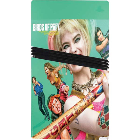 DC Comics Harley Quinn Birds of Prey PS5 Pro Console Skin