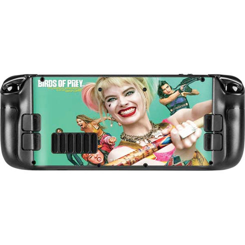 DC Comics Harley Quinn Birds of Prey Movie Poster Steam Deck Handheld Gaming Computer Skin