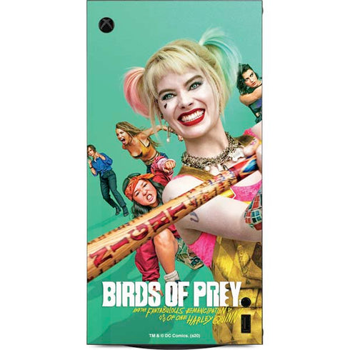 DC Comics Harley Quinn Birds of Prey XBox Series X Digital Edition Console Skin