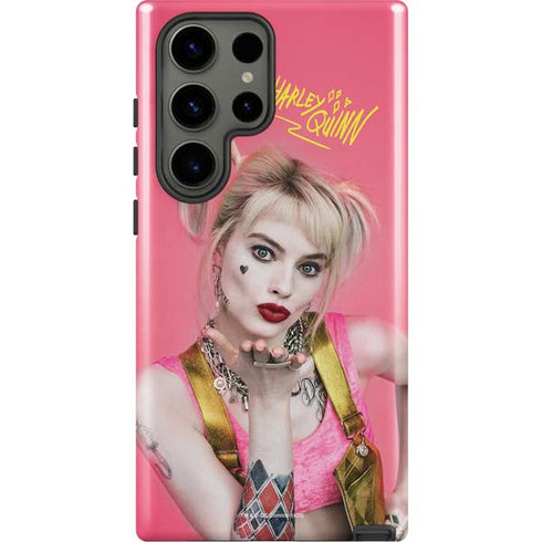 DC Comics Harley Quinn Blowing Kisses Galaxy S23 Ultra Pro Case