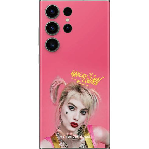 DC Comics Harley Quinn Blowing Kisses Galaxy Skins