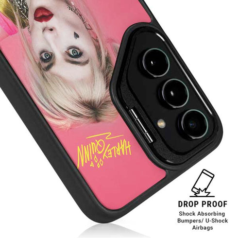 DC Comics Harley Quinn Blowing Kisses Galaxy S25 Kickstand Case