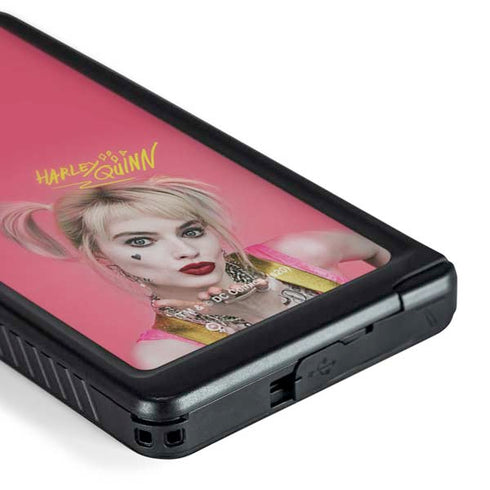 DC Comics Harley Quinn Blowing Kisses Galaxy S24 Ultra Waterproof Case