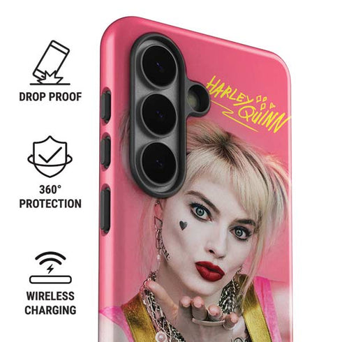 DC Comics Harley Quinn Blowing Kisses Galaxy S26 Impact Case