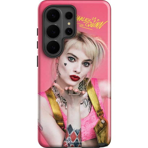 DC Comics Harley Quinn Blowing Kisses Galaxy S26 Ultra Impact Case
