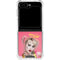 DC Comics Harley Quinn Blowing Kisses Galaxy Z Flip6 Clear Case