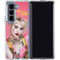 DC Comics Harley Quinn Blowing Kisses Galaxy Z Fold5 5G Clear Case