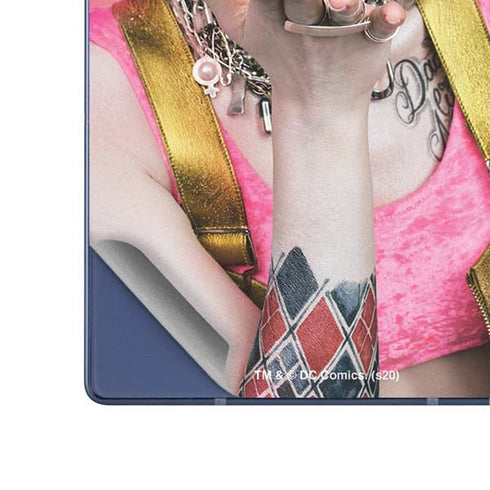 DC Comics Harley Quinn Blowing Kisses Galaxy Z Fold6 Skin