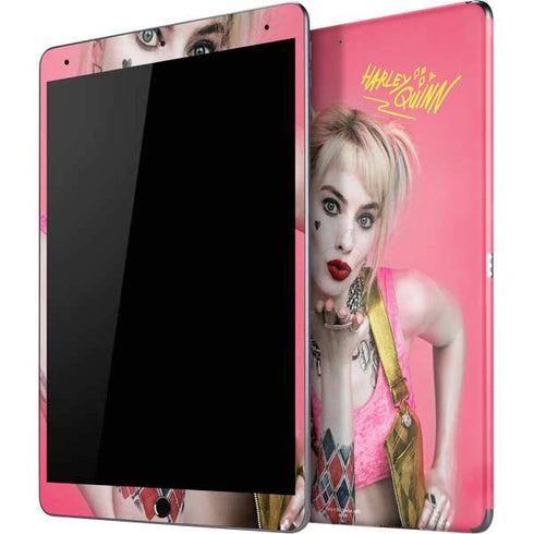 DC Comics Harley Quinn Blowing Kisses iPad Skins