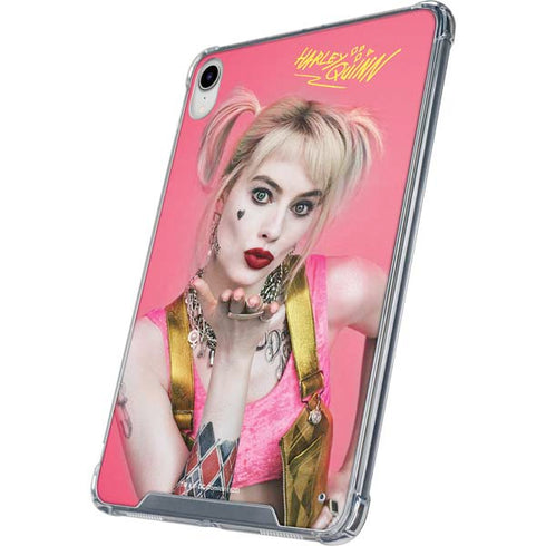 DC Comics Harley Quinn Blowing Kisses iPad 11th Gen (2025) Clear Case