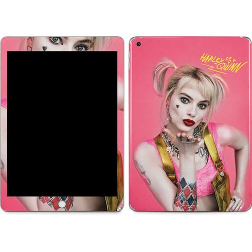 DC Comics Harley Quinn Blowing Kisses Apple iPad Skin