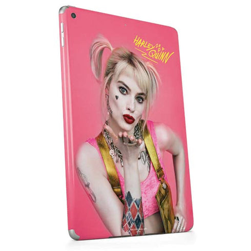 DC Comics Harley Quinn Blowing Kisses Apple iPad Skin