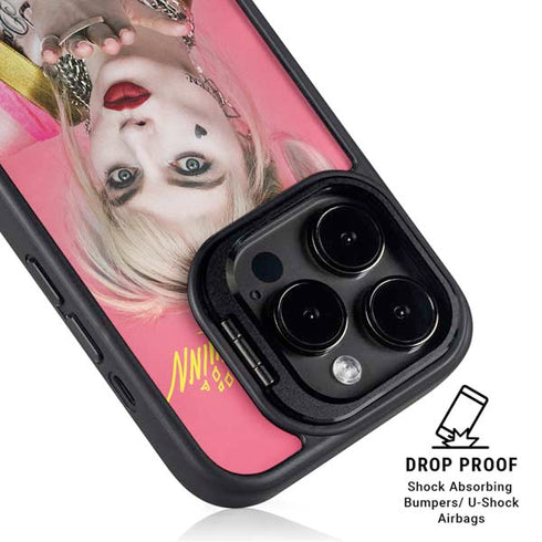 DC Comics Harley Quinn Blowing Kisses iPhone 15 Pro Kickstand Case