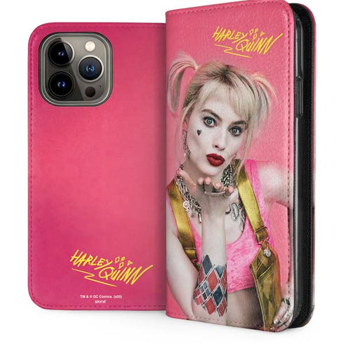 DC Comics Harley Quinn Blowing Kisses iPhone Cases