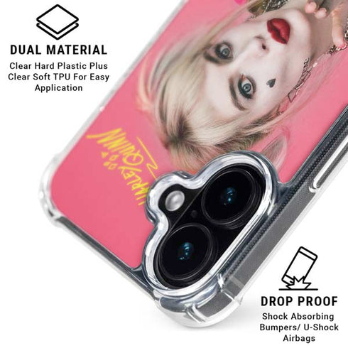 DC Comics Harley Quinn Blowing Kisses iPhone 16 MagSafe Case