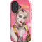 DC Comics Harley Quinn Blowing Kisses iPhone 16 Magsafe Impact Case