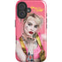 DC Comics Harley Quinn Blowing Kisses iPhone 16 Magsafe Impact Case