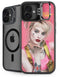 DC Comics Harley Quinn Blowing Kisses iPhone 16 Plus Kickstand Case