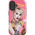 DC Comics Harley Quinn Blowing Kisses iPhone 16 Plus Magsafe Impact Case