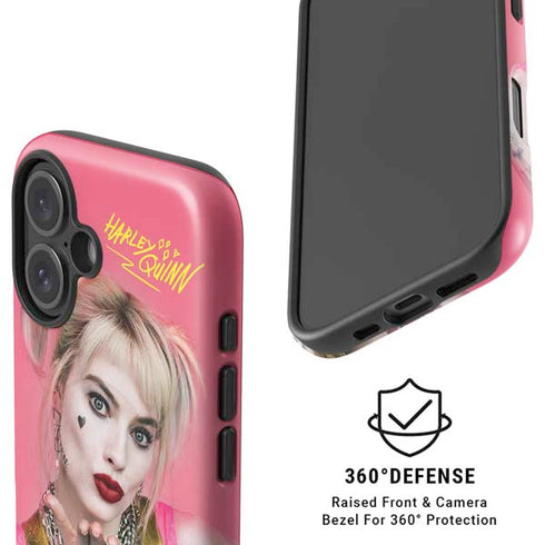 DC Comics Harley Quinn Blowing Kisses iPhone 16 Plus Magsafe Impact Case