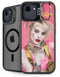 DC Comics Harley Quinn Blowing Kisses iPhone 16e Kickstand Case