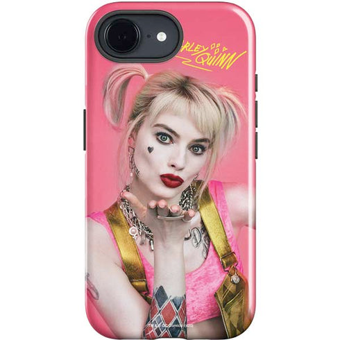 DC Comics Harley Quinn Blowing Kisses iPhone 16e Impact Case