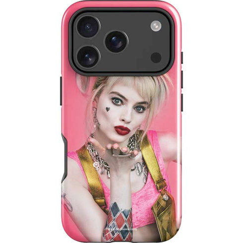 DC Comics Harley Quinn Blowing Kisses iPhone 18 Pro Impact Case