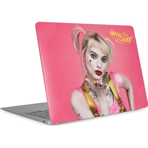 DC Comics Harley Quinn Blowing Kisses Apple MacBook Air Skin