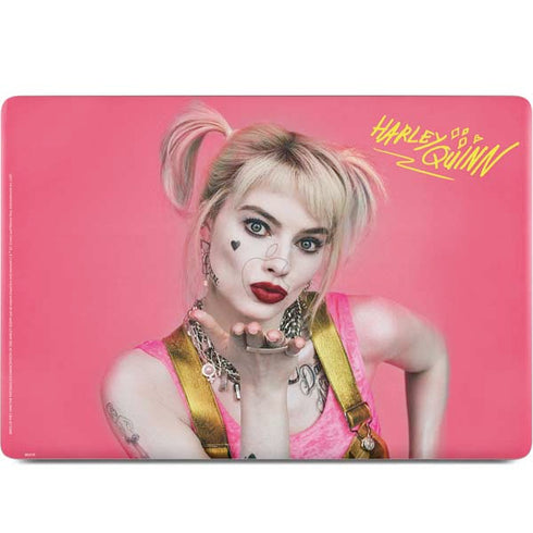 DC Comics Harley Quinn Blowing Kisses MacBook Skins