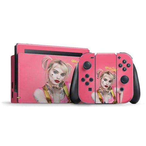 DC Comics Harley Quinn Blowing Kisses Nintendo Skins