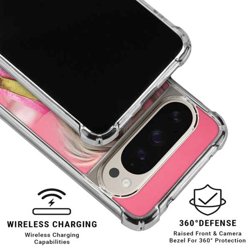 DC Comics Harley Quinn Blowing Kisses Pixel 9/9 Pro Clear Case