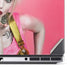 DC Comics Harley Quinn Blowing Kisses Dell Precision Skin