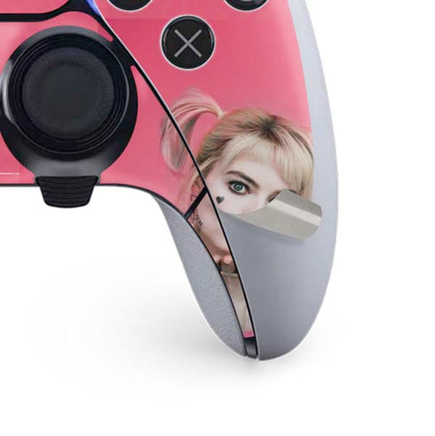 DC Comics Harley Quinn Movie Character Poster PS5 DualSense Edge Pro Controller Skin