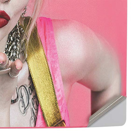 DC Comics Harley Quinn Blowing Kisses PS5 Pro Console Skin