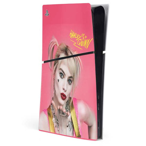 DC Comics Harley Quinn Blowing Kisses PlayStation PS5 Skins