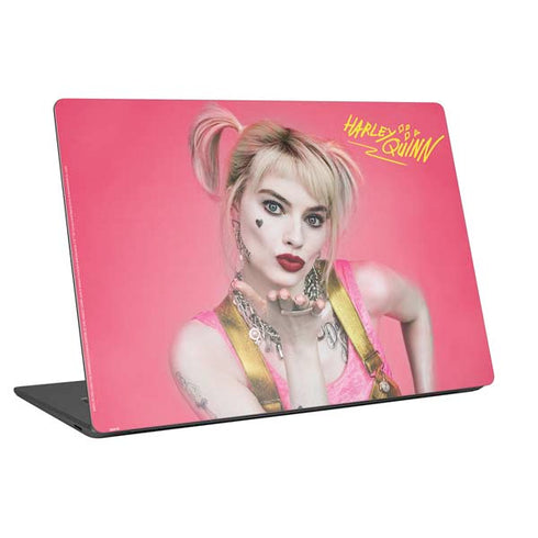 DC Comics Harley Quinn Blowing Kisses Laptop Skins