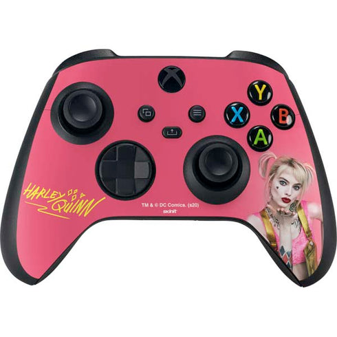 DC Comics Harley Quinn Blowing Kisses XBox Series X Digital Edition Bundle Skin