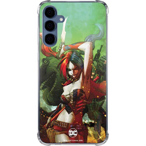 DC Comics Harley Quinn Suicide Squad Vol 1 Cover New 52 Galaxy A35 5G Clear Case