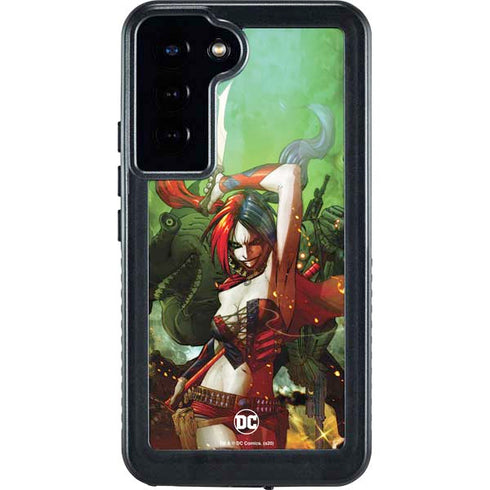 DC Comics Harley Quinn Suicide Squad Vol 1 Cover New 52 Galaxy S24 Plus Waterproof Case