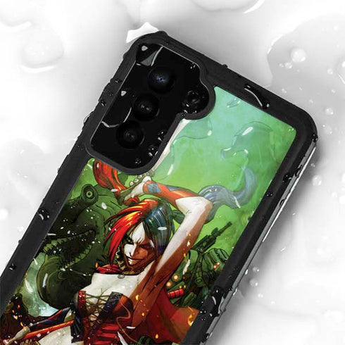 DC Comics Harley Quinn Suicide Squad Vol 1 Cover New 52 Galaxy S24 Plus Waterproof Case