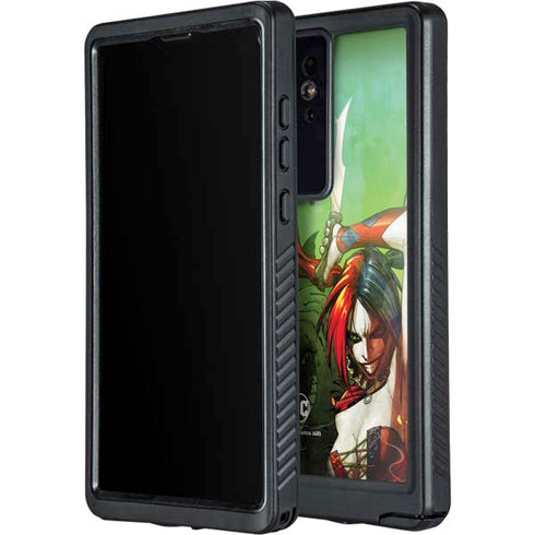 DC Comics Harley Quinn Suicide Squad Vol 1 Cover New 52 Galaxy S24 Ultra Waterproof Case