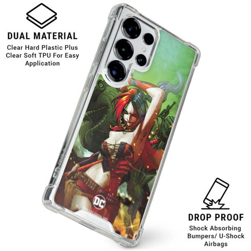 DC Comics Harley Quinn Suicide Squad Vol 1 Cover New 52 Galaxy S25 Ultra Clear Case