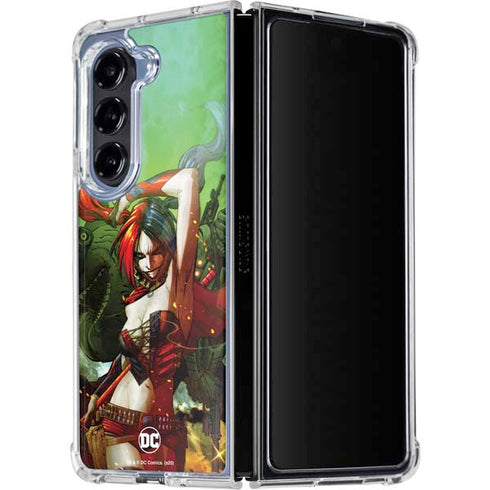 DC Comics Harley Quinn Suicide Squad Vol 1 Cover New 52 Galaxy Z Fold5 5G Clear Case