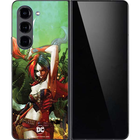 DC Comics Harley Quinn Suicide Squad Vol 1 Cover New 52 Galaxy Z Fold5 5G Skin