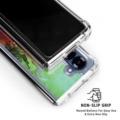 DC Comics Harley Quinn Suicide Squad Vol 1 Cover New 52 Galaxy Z Fold6 Clear Case