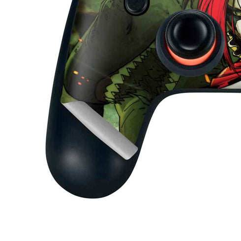 DC Comics Harley Quinn Suicide Squad Vol 1 Cover New 52 Google Stadia Controller Skin