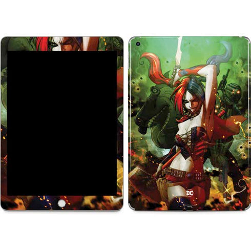DC Comics Harley Quinn Suicide Squad Vol 1 Cover New 52 Apple iPad Skin