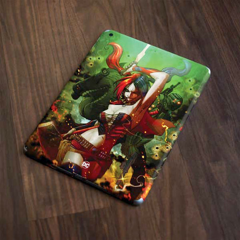 DC Comics Harley Quinn Suicide Squad Vol 1 Cover New 52 Apple iPad Skin
