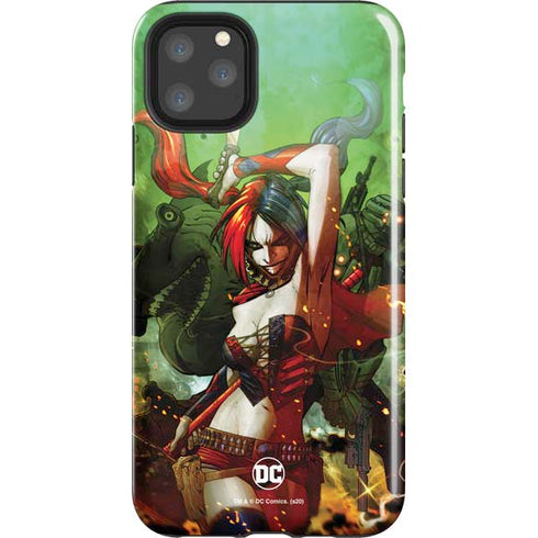 DC Comics Harley Quinn Suicide Squad Vol 1 Cover New 52 iPhone Cases