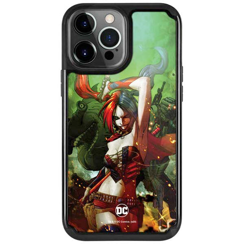 DC Comics Harley Quinn Suicide Squad Vol 1 Cover New 52 iPhone Cases